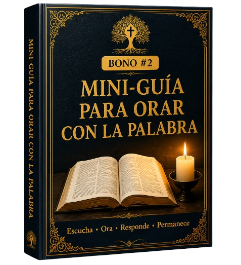 Bono #2 — Mini-guía para orar con la Palabra