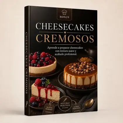 Mockup del bono Cheesecakes Cremosos