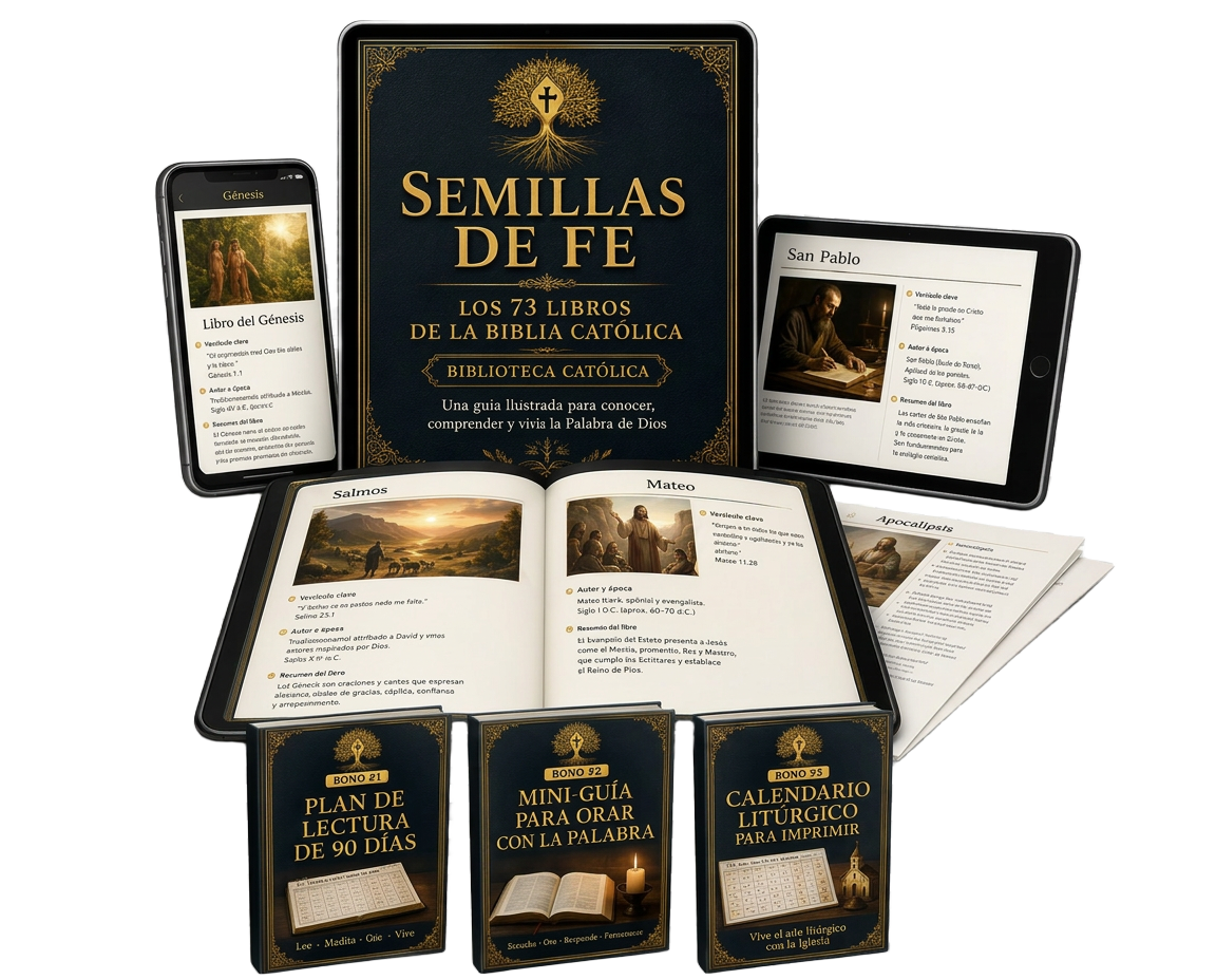 Mockup principal del ebook Semillas de Fe